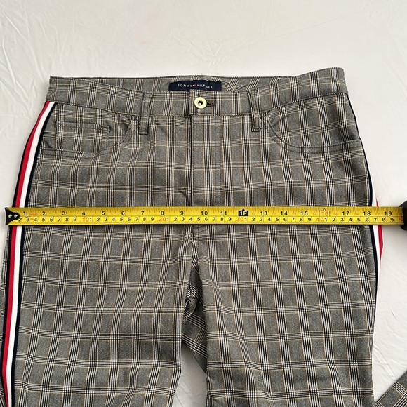 Tommy Hilfiger Tribeca skinny multicolor plaid pants - Picture 9 of 13